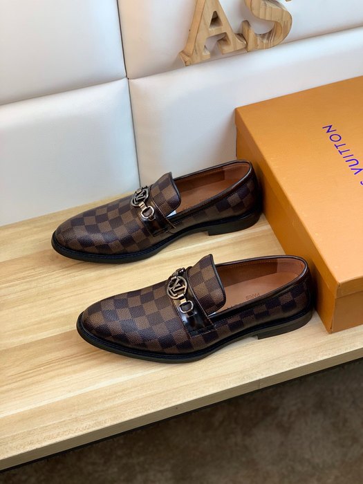 Shoes Louis Vuitton loafer Brown 006