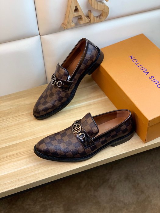 Shoes Louis Vuitton loafer Brown 006