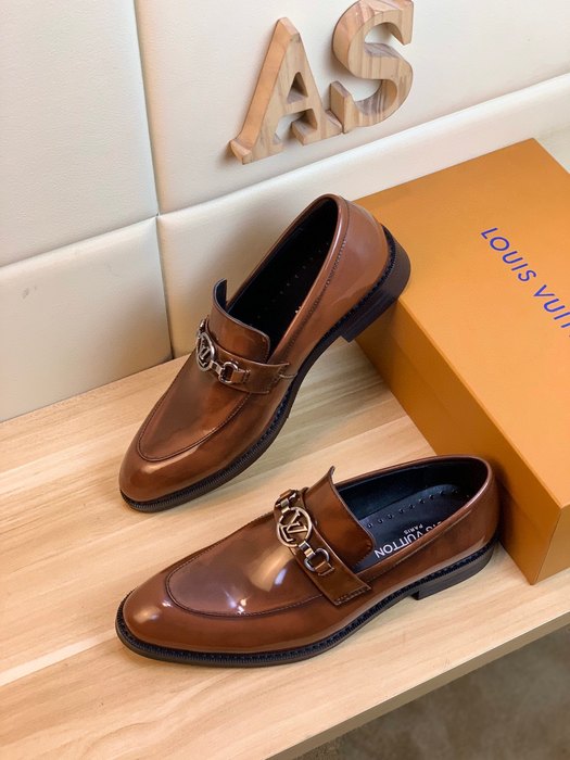 Shoes Louis Vuitton loafer Brown 007