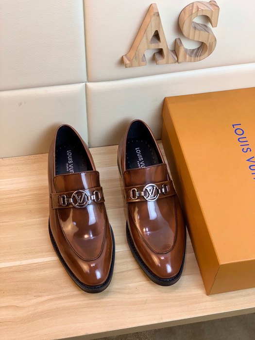 Shoes Louis Vuitton loafer Brown 007
