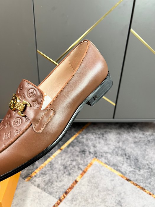 Shoes Louis Vuitton loafer Brown 009