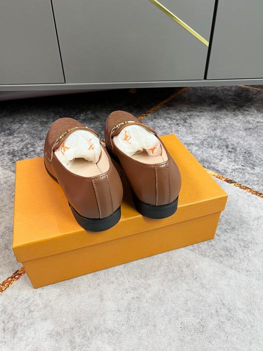 Shoes Louis Vuitton loafer Brown 009