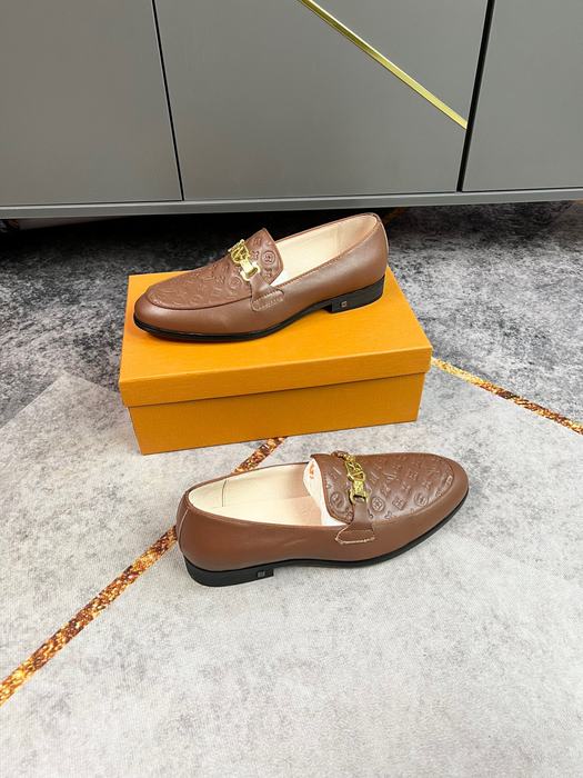 Shoes Louis Vuitton loafer Brown 009