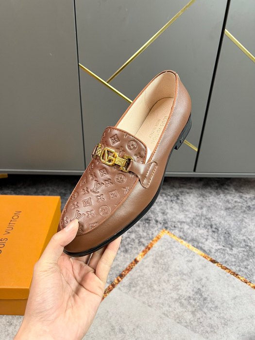 Shoes Louis Vuitton loafer Brown 009