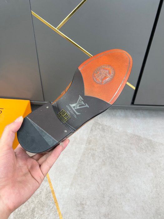 Shoes Louis Vuitton loafer Brown 010