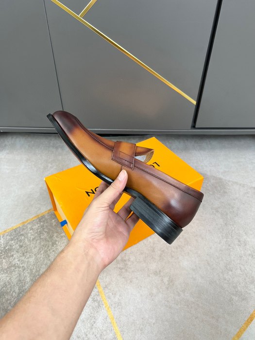 Shoes Louis Vuitton loafer Brown 010