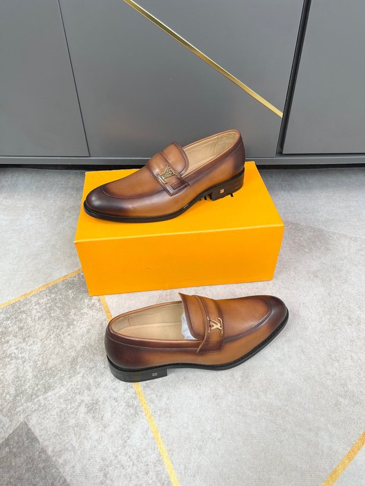 Shoes Louis Vuitton loafer Brown 010