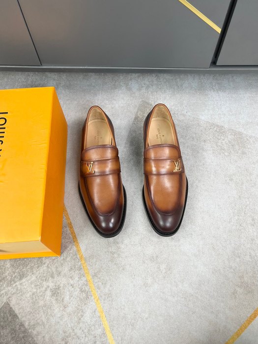 Shoes Louis Vuitton loafer Brown 010