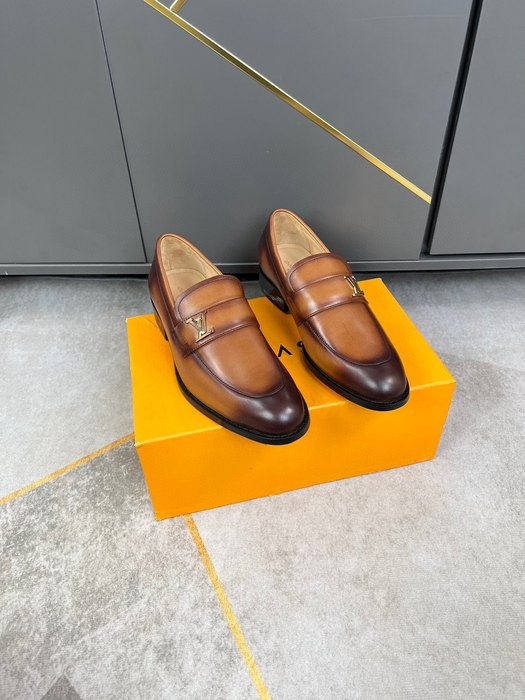 Shoes Louis Vuitton loafer Brown 010