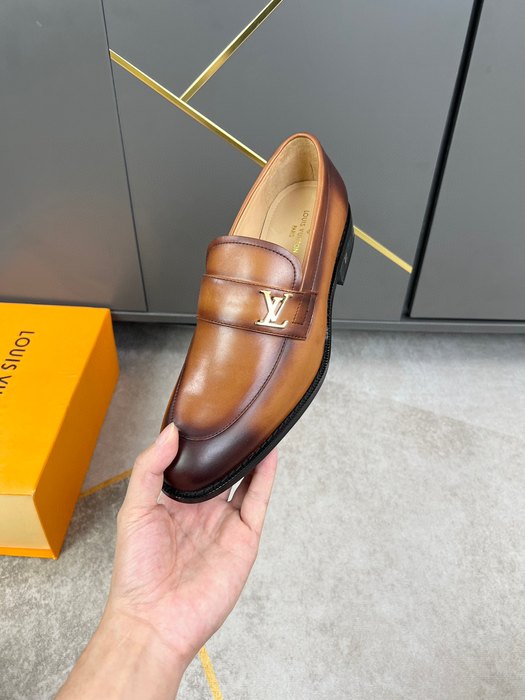 Shoes Louis Vuitton loafer Brown 010
