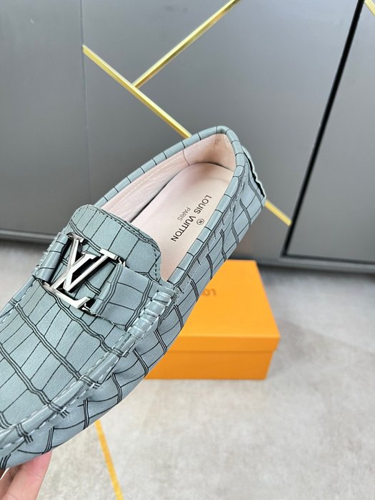 Shoes Louis Vuitton loafer Grey