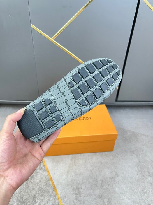 Shoes Louis Vuitton loafer Grey