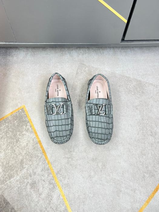 Shoes Louis Vuitton loafer Grey