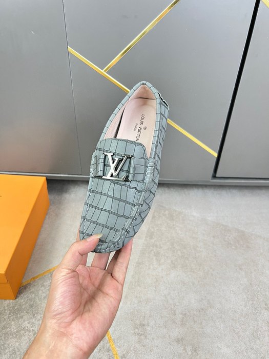Shoes Louis Vuitton loafer Grey