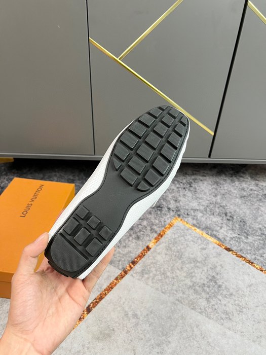 Shoes Louis Vuitton loafer White 001