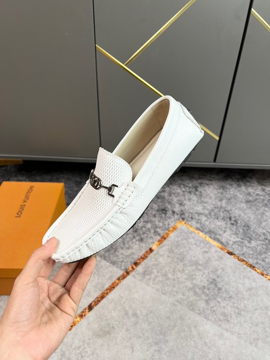 Shoes Louis Vuitton loafer White 001