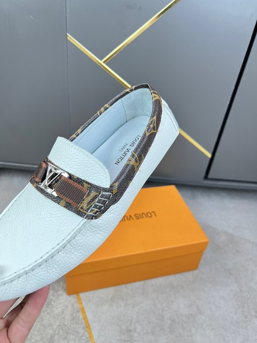 Shoes Louis Vuitton loafer White 002