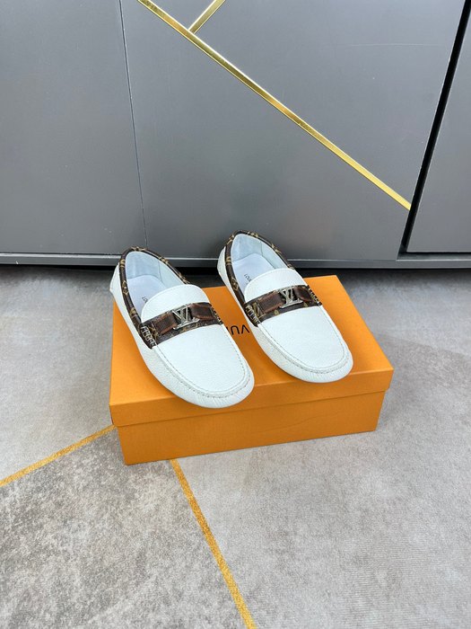Shoes Louis Vuitton loafer White 002