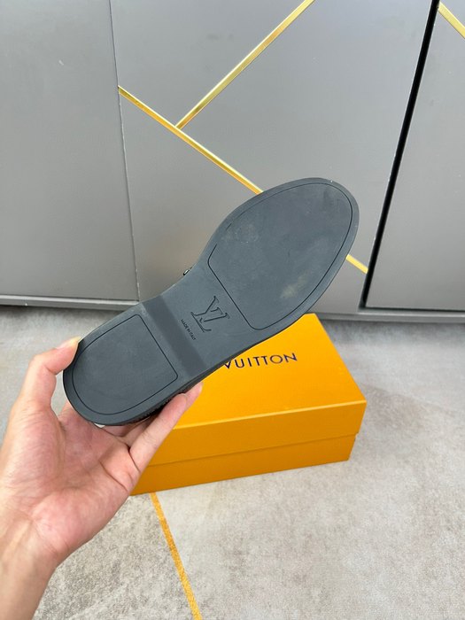 Shoes Louis Vuitton loafers Black 001