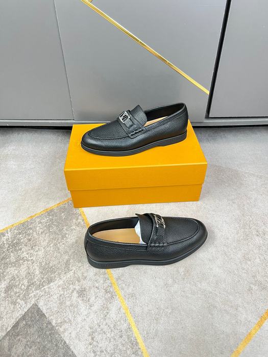 Shoes Louis Vuitton loafers Black 001