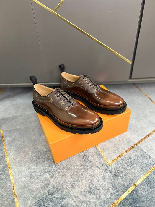 Shoes Louis Vuitton loafers Brown 001