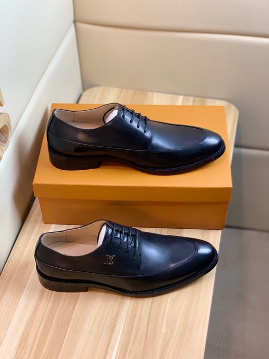 Shoes Louis Vuitton men's business shoes Black