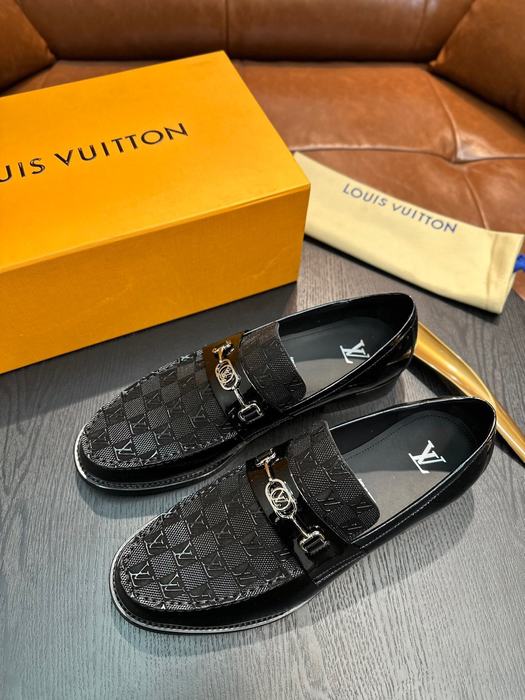 Shoes Louis Vuitton men's casual loafers Black