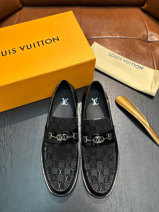 Shoes Louis Vuitton men's casual loafers Black