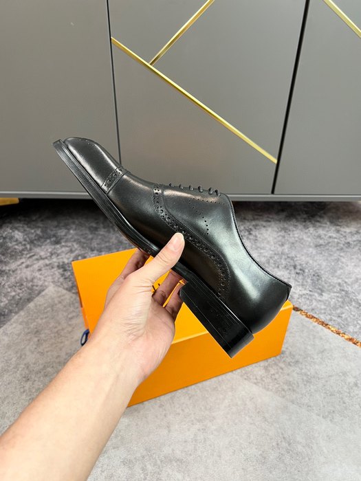 Shoes Louis Vuitton men's dress shoes Black