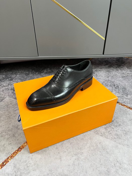 Shoes Louis Vuitton men's dress shoes Black