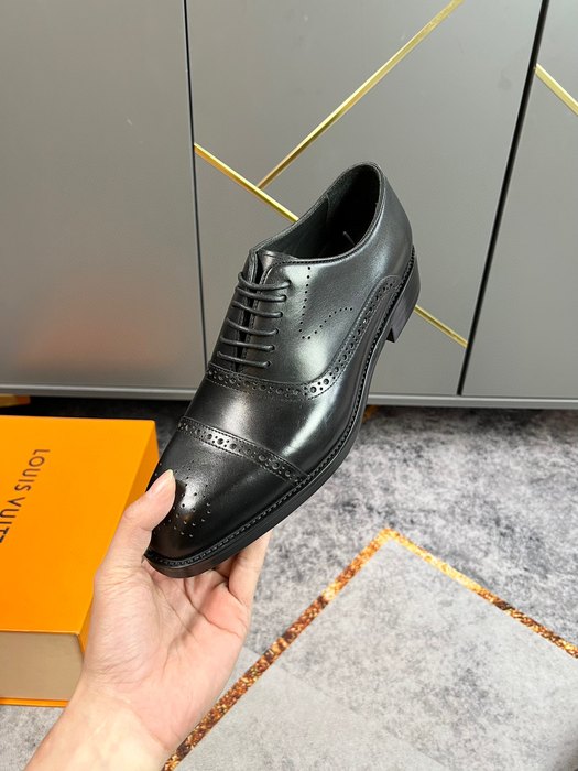 Shoes Louis Vuitton men's dress shoes Black