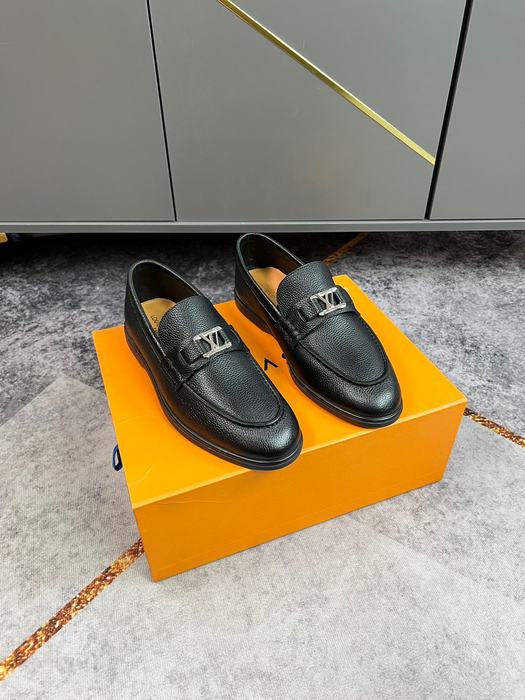 Shoes Louis Vuitton men's loafer Black
