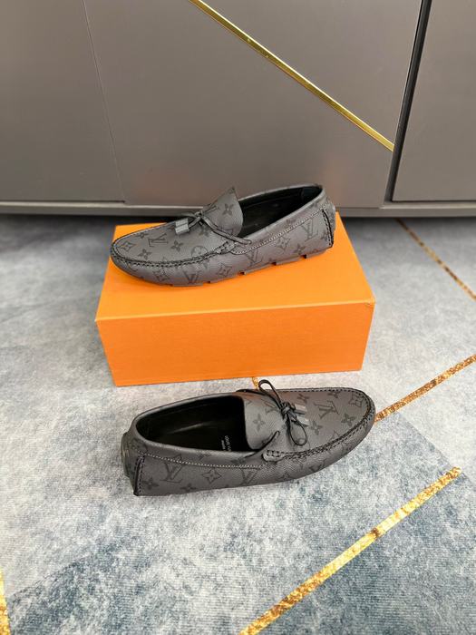 Shoes Louis Vuitton men's loafer Grey