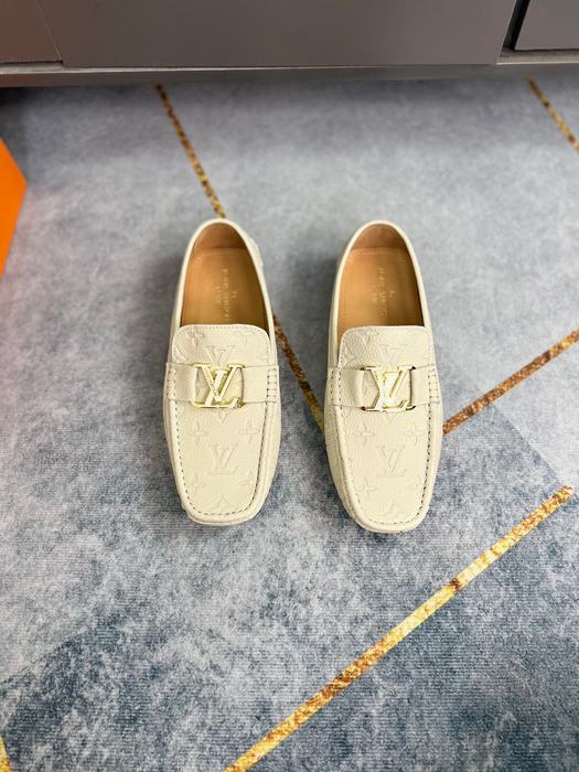 Shoes Louis Vuitton men's loafer White