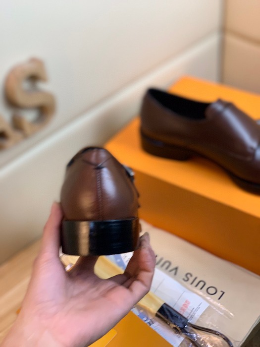 Shoes Louis Vuitton monk strap Brown