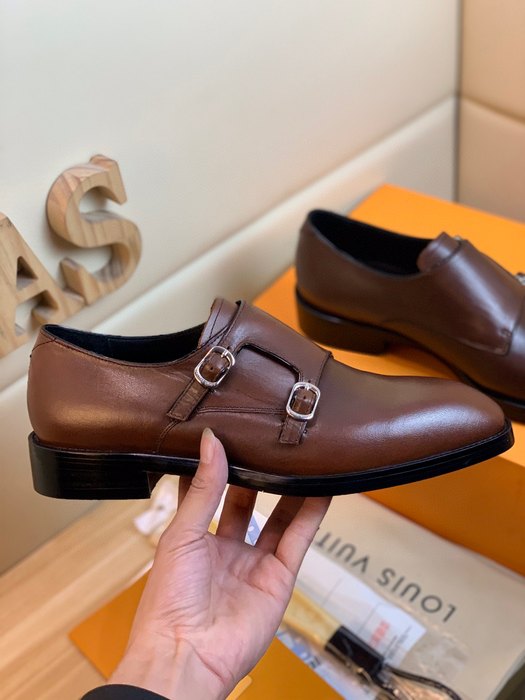 Shoes Louis Vuitton monk strap Brown