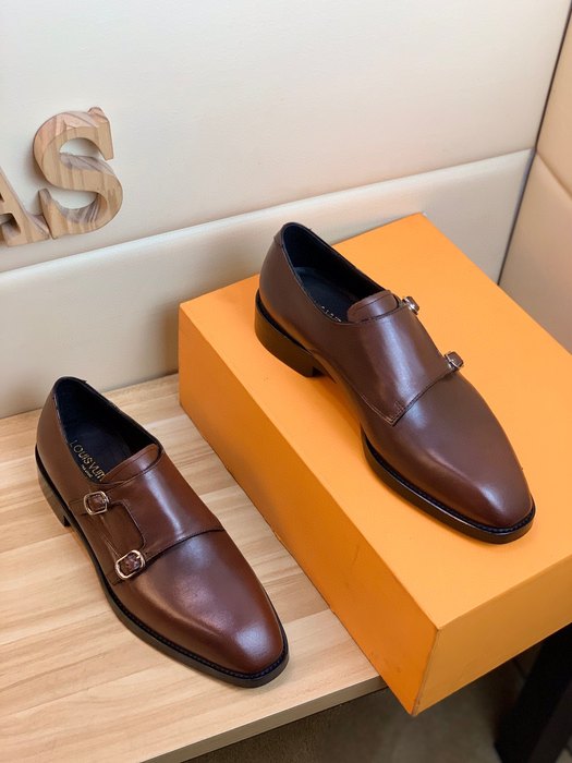 Shoes Louis Vuitton monk strap Brown