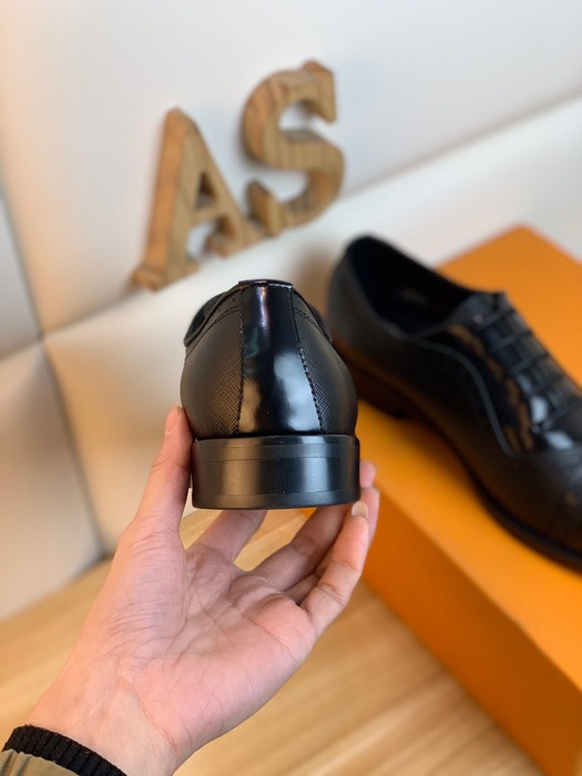 Shoes Louis Vuitton oxford lace up Black 002