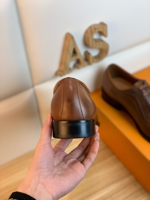 Shoes Louis Vuitton oxford leather shoes Brown