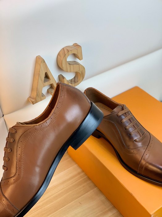 Shoes Louis Vuitton oxford leather shoes Brown
