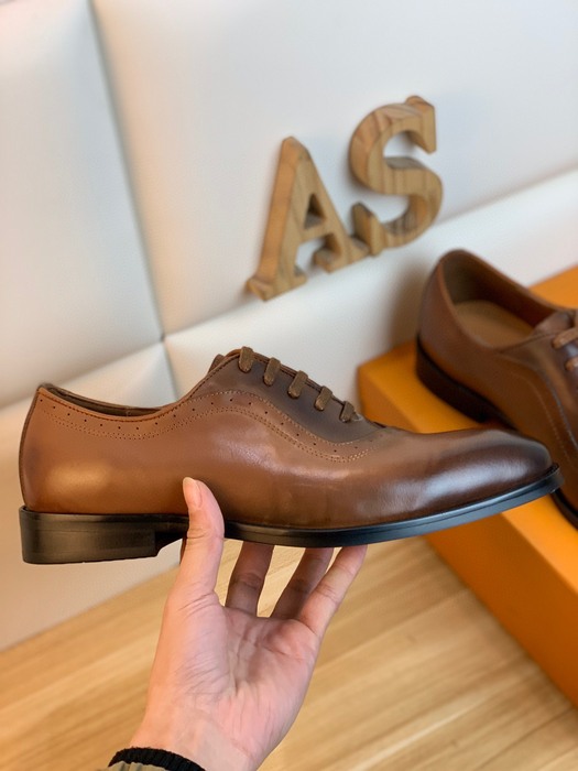 Shoes Louis Vuitton oxford leather shoes Brown