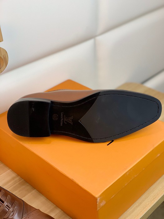 Shoes Louis Vuitton oxford leather shoes Brown
