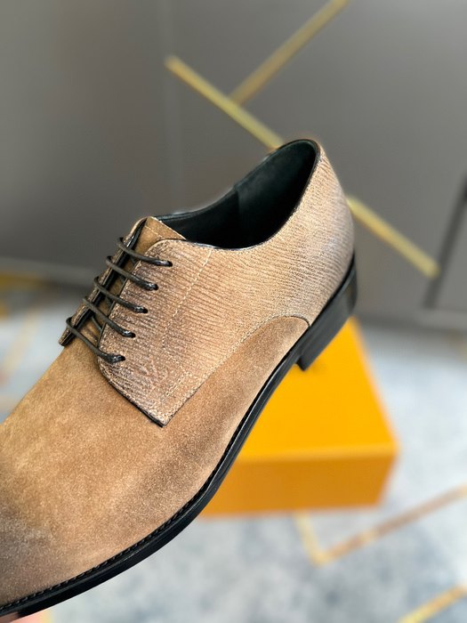 Shoes business casual derby Brown