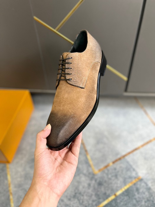 Shoes business casual derby Brown