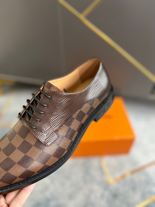 Shoes business casual leather shoes Brown