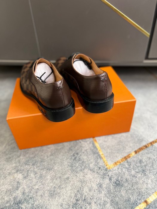 Shoes business casual leather shoes Brown