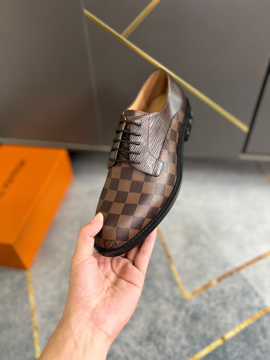 Shoes business casual leather shoes Brown