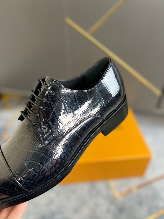 Shoes business casual oxford Black 001