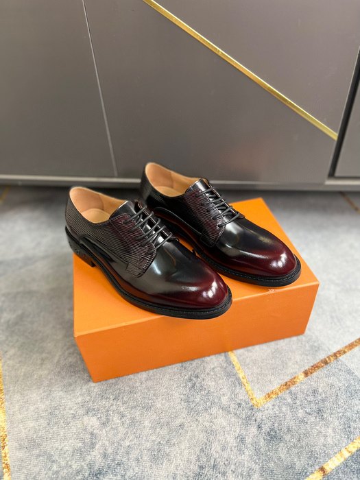 Shoes business casual oxford Burgundy