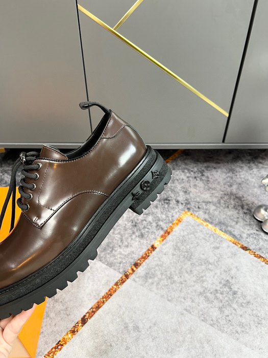 Shoes business shoes Brown 001